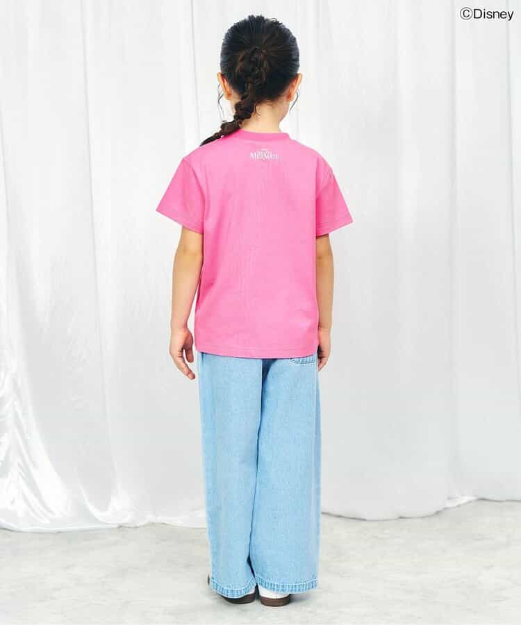 日本童裝 apres les cours x Disney Frozen/公主 親子裝 印花上衣 80-140cm 女童款 夏季 TOPS