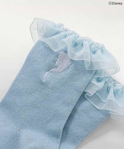 日本直送 apres les cours x Disney Frozen/公主 襪一對 10-21cm 襪系列