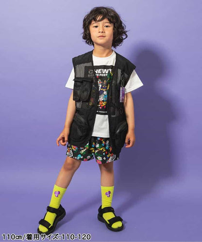 日本童裝 BREEZE x UHA味覚糖 忍者網狀背心 80-140cm 男童款/女童款 夏季 OUTERWEAR TOPS