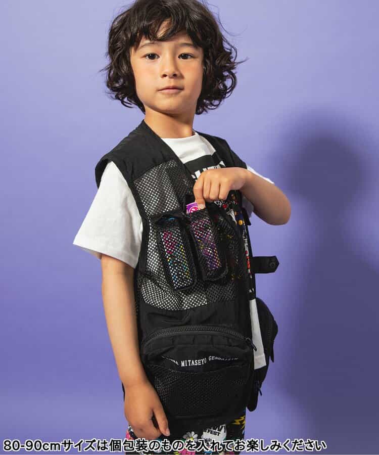日本童裝 BREEZE x UHA味覚糖 忍者網狀背心 80-140cm 男童款/女童款 夏季 OUTERWEAR TOPS