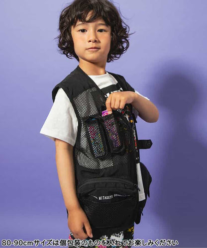 日本童裝 BREEZE x UHA味覚糖 忍者網狀背心 80-140cm 男童款/女童款 夏季 OUTERWEAR TOPS