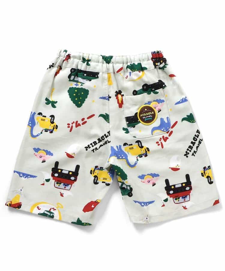 日本童裝 BREEZE x Jimny 全印花短褲 80-140cm 男童款 夏季 PANTS