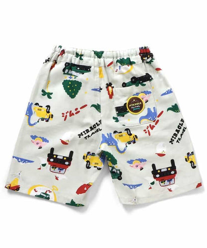 日本童裝 BREEZE x Jimny 全印花短褲 80-140cm 男童款 夏季 PANTS