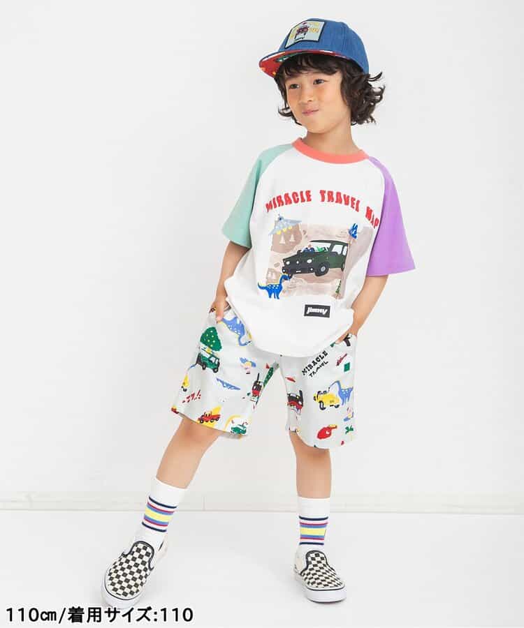 日本童裝 BREEZE x Jimny 全印花短褲 80-140cm 男童款 夏季 PANTS