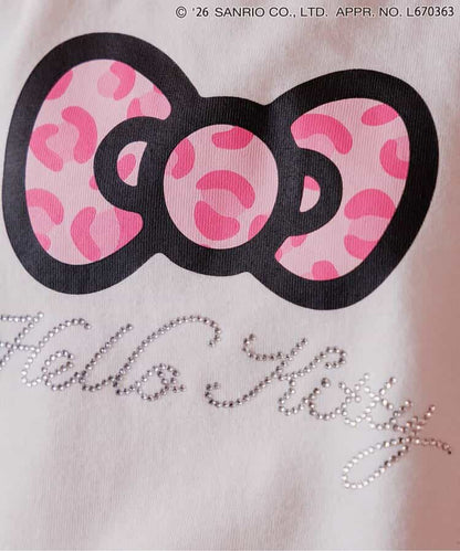 日本童裝 algy x Sanrio Hello Kitty 露肩款上衣 130-160cm 女童款 夏季  TOPS  其他品牌童裝