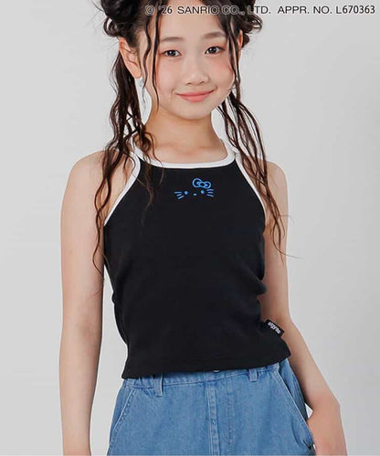 日本童裝 algy x Sanrio Hello Kitty 吊帶上衣 130-160cm 女童款 夏季  TOPS  其他品牌童裝