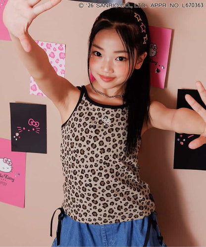 日本童裝 algy x Sanrio Hello Kitty 吊帶上衣 130-160cm 女童款 夏季  TOPS  其他品牌童裝
