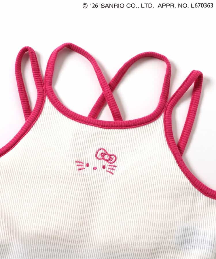 日本童裝 algy x Sanrio Hello Kitty 吊帶上衣 130-160cm 女童款 夏季  TOPS  其他品牌童裝