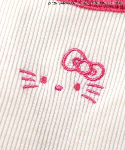 日本童裝 algy x Sanrio Hello Kitty 吊帶上衣 130-160cm 女童款 夏季  TOPS  其他品牌童裝
