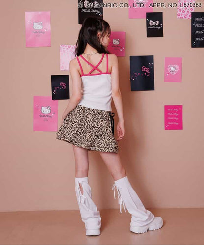 日本童裝 algy x Sanrio Hello Kitty 吊帶上衣 130-160cm 女童款 夏季  TOPS  其他品牌童裝