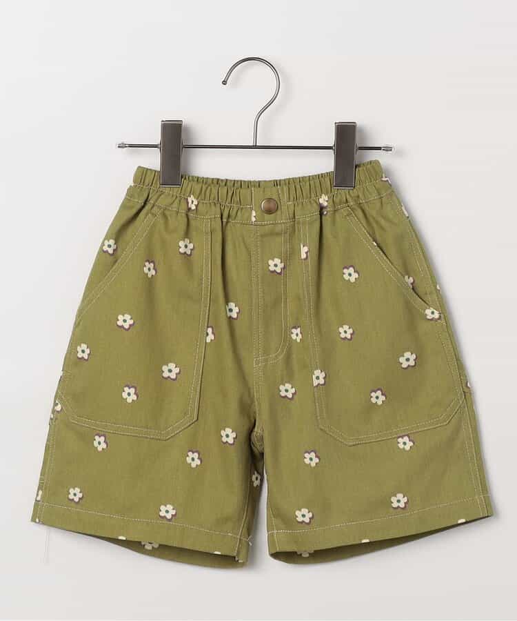 日本童裝 p.premier 印花斜紋布工裝短褲 80-140cm 男童款/女童款 夏季  PANTS