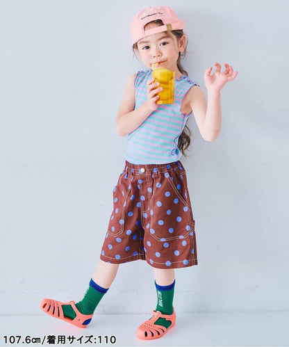日本童裝 p.premier 印花斜紋布工裝短褲 80-140cm 男童款/女童款 夏季  PANTS