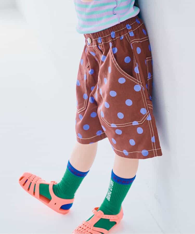 日本童裝 p.premier 印花斜紋布工裝短褲 80-140cm 男童款/女童款 夏季  PANTS
