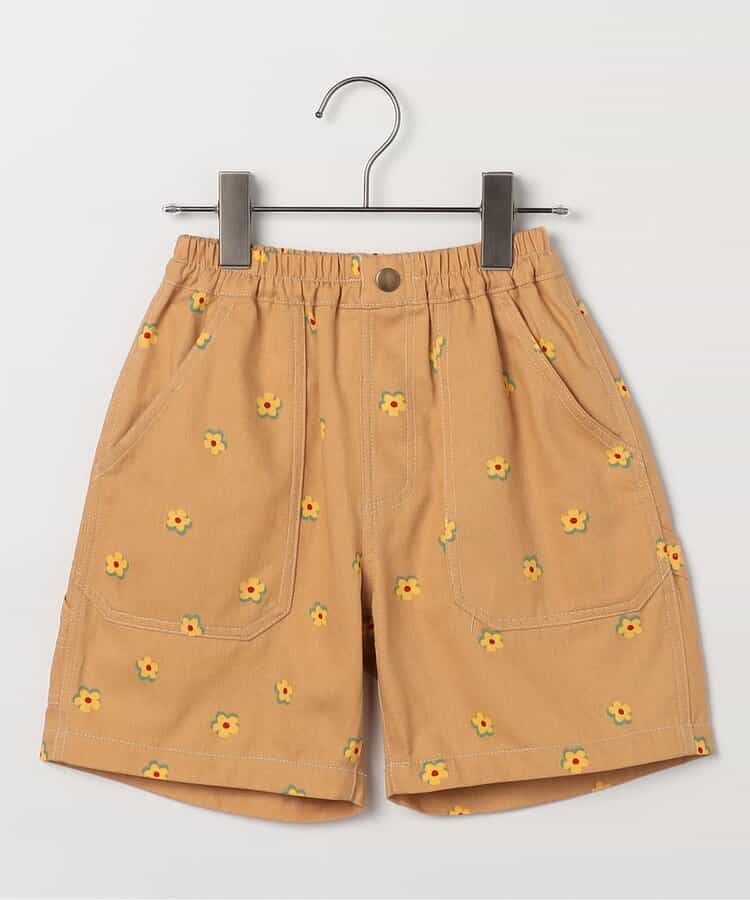 日本童裝 p.premier 印花斜紋布工裝短褲 80-140cm 男童款/女童款 夏季  PANTS