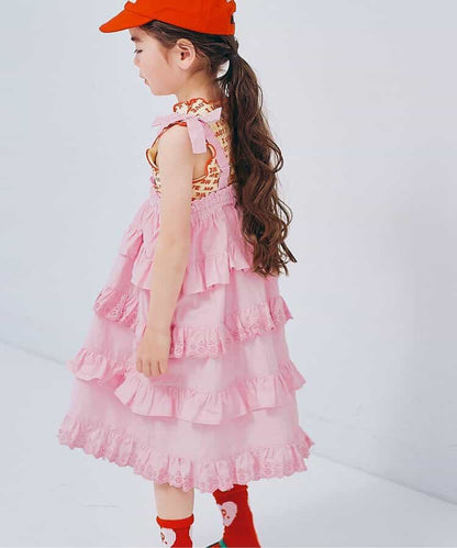 日本童裝 p.premier 2Way 吊帶連身裙/半裙 80-140cm 女童款 夏季  DRESSES  SKIRTS