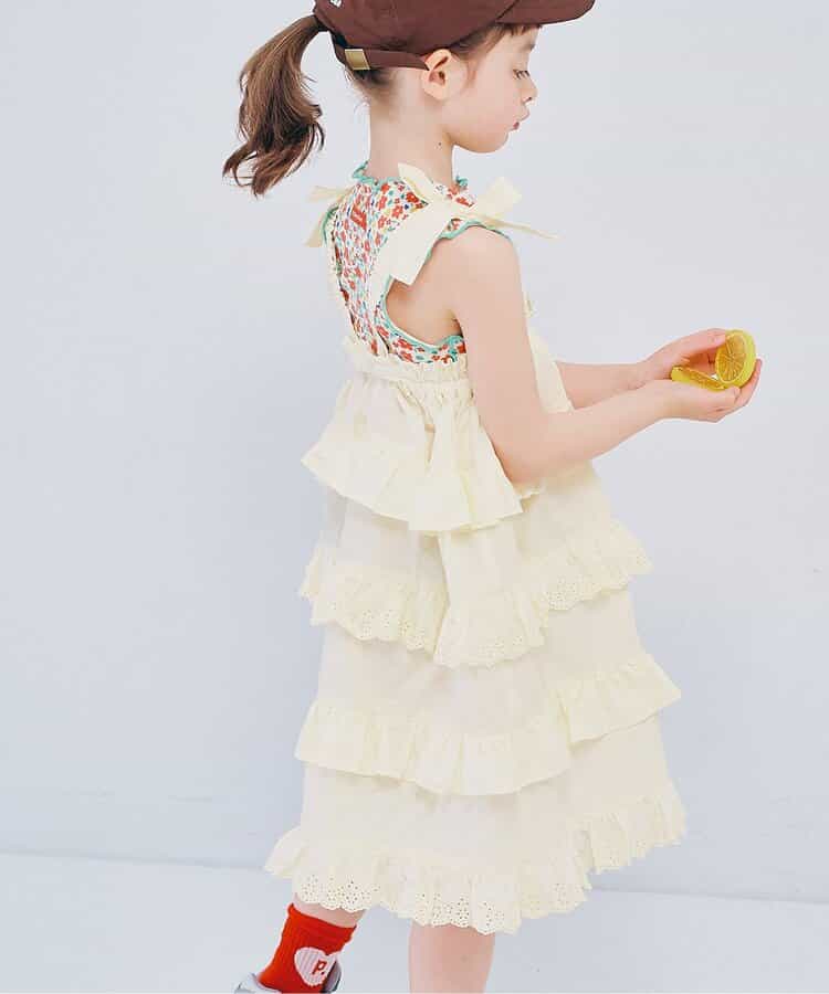 日本童裝 p.premier 2Way 吊帶連身裙/半裙 80-140cm 女童款 夏季  DRESSES  SKIRTS