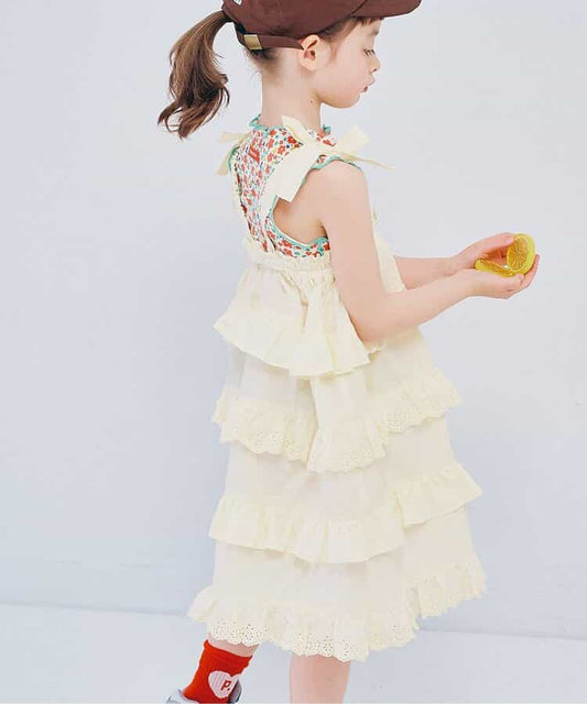 日本童裝 p.premier 2Way 吊帶連身裙/半裙 80-140cm 女童款 夏季  DRESSES  SKIRTS