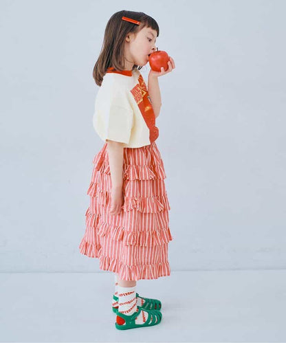 日本童裝 p.premier 2Way 吊帶連身裙/半裙 80-140cm 女童款 夏季  DRESSES  SKIRTS