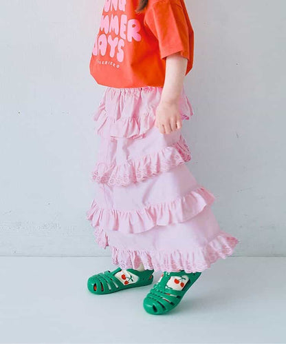 日本童裝 p.premier 2Way 吊帶連身裙/半裙 80-140cm 女童款 夏季  DRESSES  SKIRTS