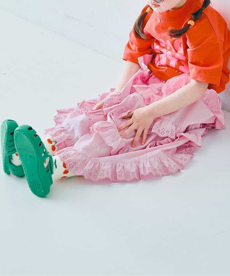 日本童裝 p.premier 2Way 吊帶連身裙/半裙 80-140cm 女童款 夏季  DRESSES  SKIRTS