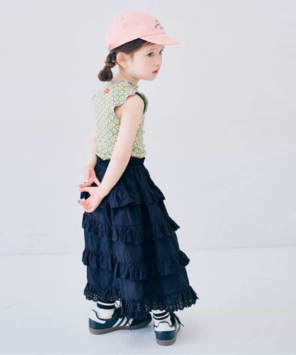 日本童裝 p.premier 2Way 吊帶連身裙/半裙 80-140cm 女童款 夏季  DRESSES  SKIRTS