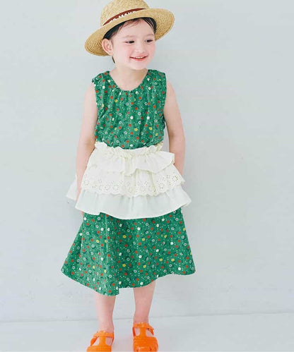 日本童裝 p.premier 精美印花連身裙 80-140cm 女童款 夏季  DRESSES