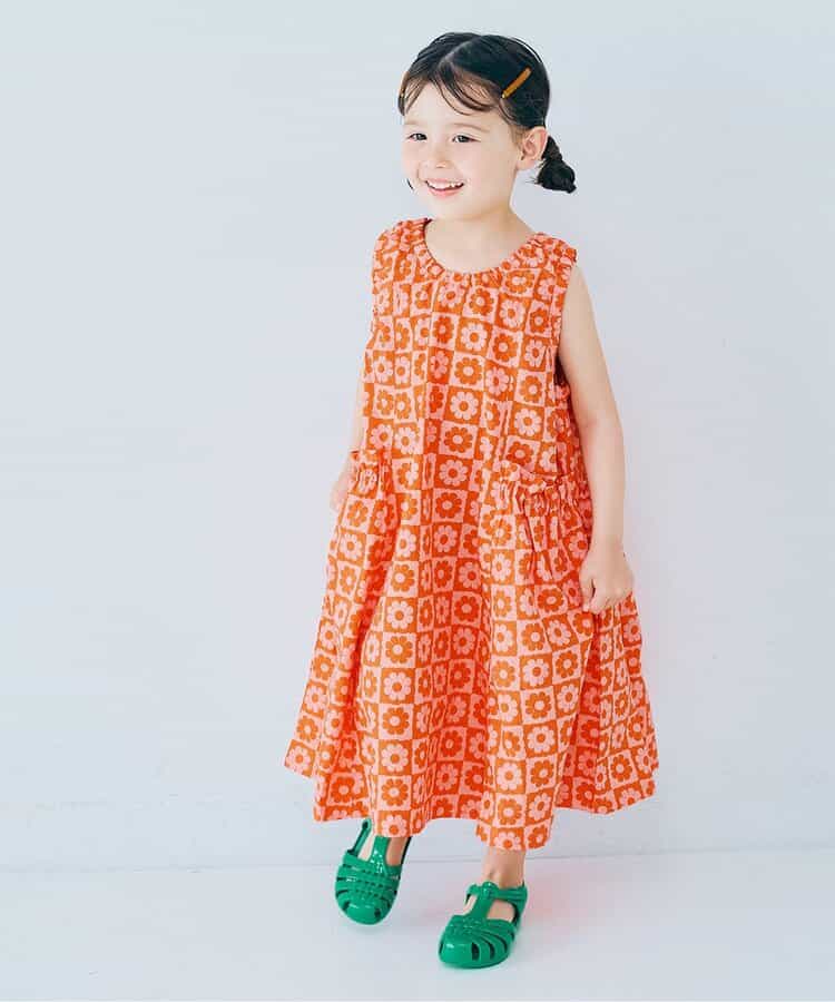 日本童裝 p.premier 精美印花連身裙 80-140cm 女童款 夏季  DRESSES