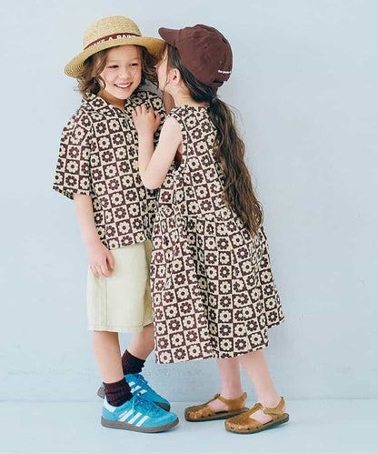 日本童裝 p.premier 精美印花連身裙 80-140cm 女童款 夏季  DRESSES