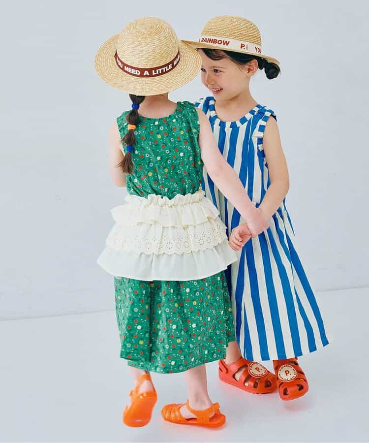 日本童裝 p.premier 精美印花連身裙 80-140cm 女童款 夏季  DRESSES