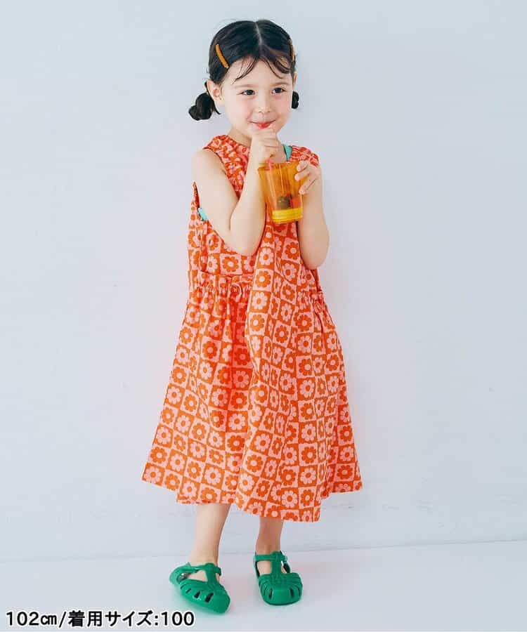 日本童裝 p.premier 精美印花連身裙 80-140cm 女童款 夏季  DRESSES