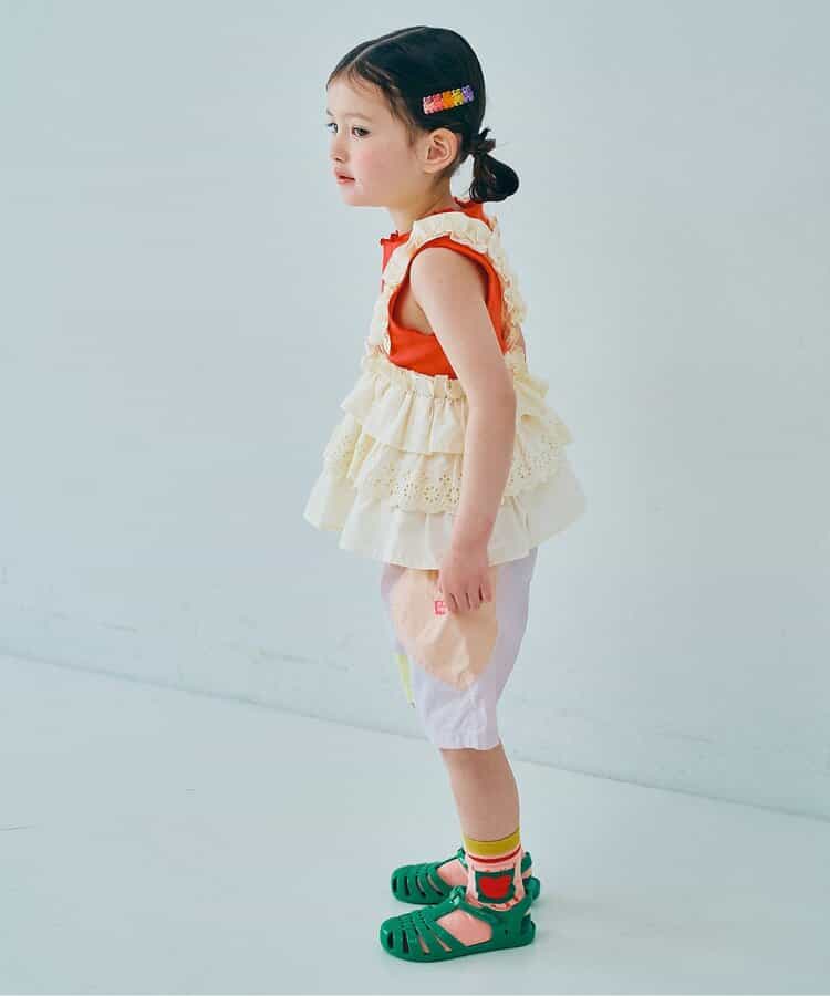 日本童裝 p.premier 荷葉邊吊帶背心/半裙 80-140cm 女童款 夏季  TOPS SKIRTS