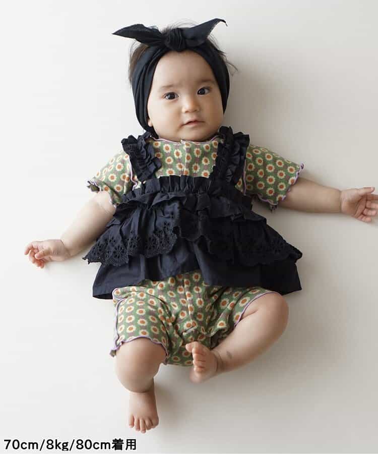 日本童裝 p.premier 荷葉邊吊帶背心/半裙 80-140cm 女童款 夏季  TOPS SKIRTS
