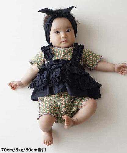 日本童裝 p.premier 荷葉邊吊帶背心/半裙 80-140cm 女童款 夏季  TOPS SKIRTS