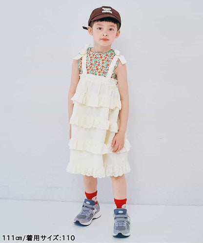 日本童裝 p.premier 木耳邊背心 80-140cm 女童款 夏季  TOPS