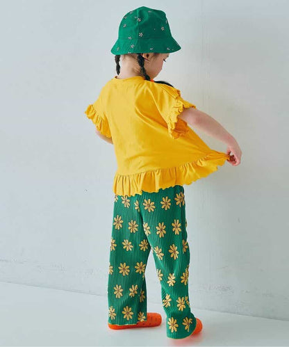 日本童裝 p.premier 彈性荷葉邊寬鬆上衣 80-140cm 女童款 夏季  TOPS