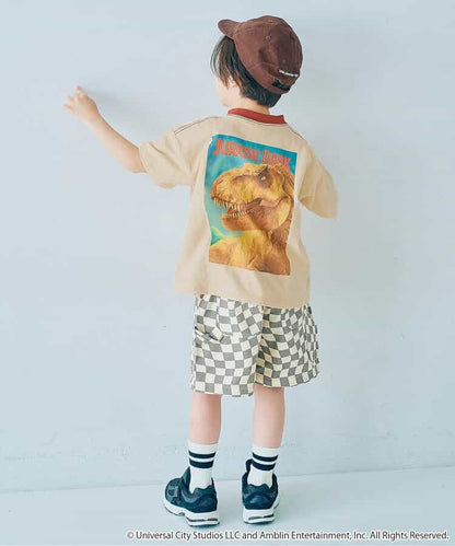 日本童裝 p.premier 侏羅紀公園印花上衣 80-140cm 男童款/女童款  夏季 TOPS