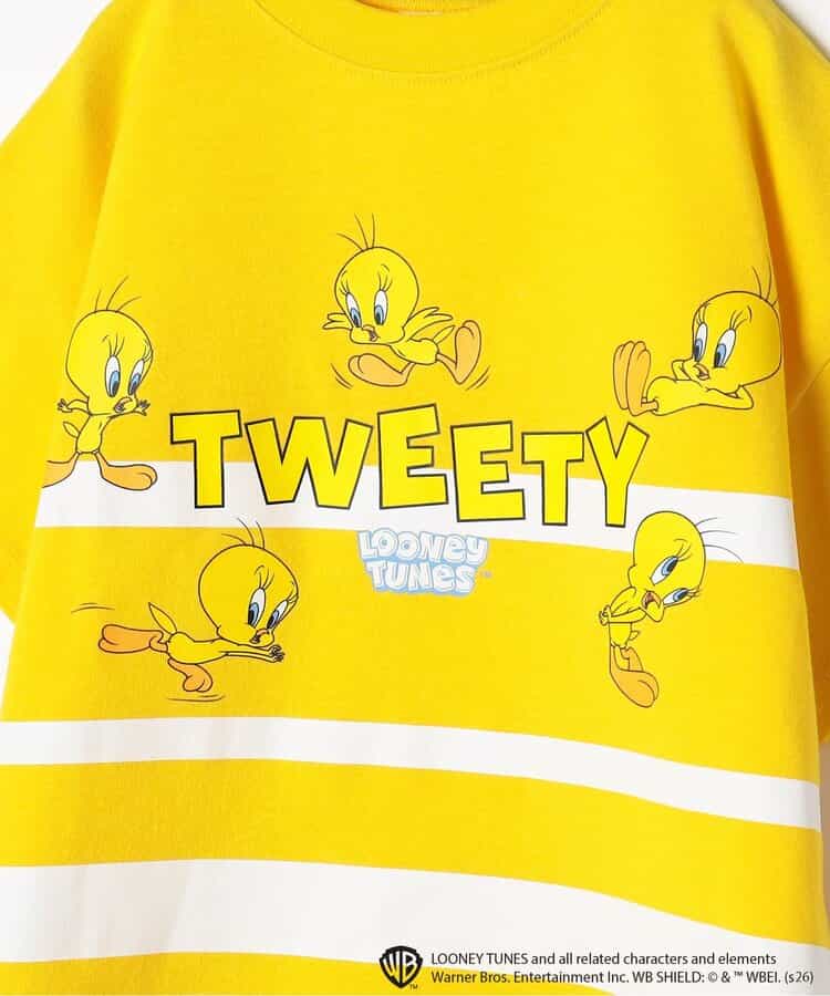 日本童裝 p.premier TWEETY BIG印花上衣 80-140cm 男童款/女童款  夏季 TOPS