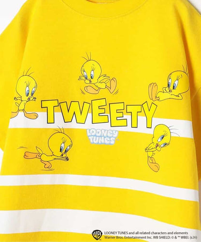 日本童裝 p.premier TWEETY BIG印花上衣 80-140cm 男童款/女童款  夏季 TOPS