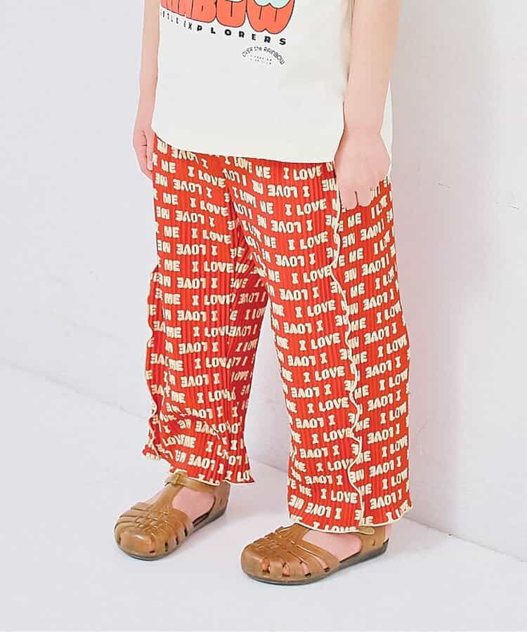 日本童裝 p.premier 輕盈透氣褶襉寬褲 80-140cm 女童款  夏季 PANTS