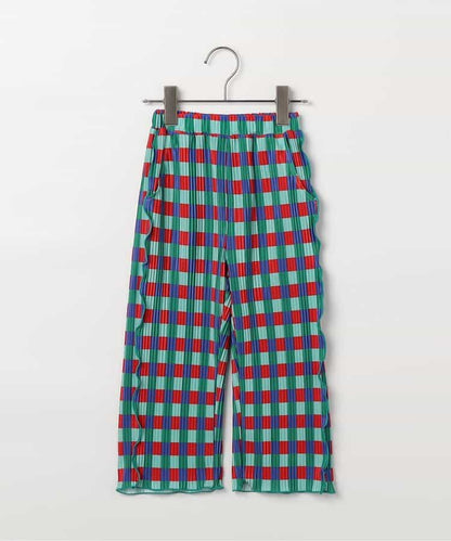 日本童裝 p.premier 輕盈透氣褶襉寬褲 80-140cm 女童款  夏季 PANTS