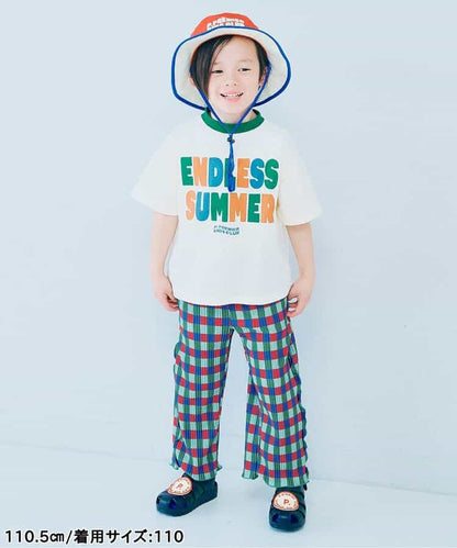 日本童裝 p.premier 輕盈透氣褶襉寬褲 80-140cm 女童款  夏季 PANTS
