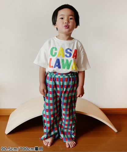 日本童裝 p.premier 輕盈透氣褶襉寬褲 80-140cm 女童款  夏季 PANTS
