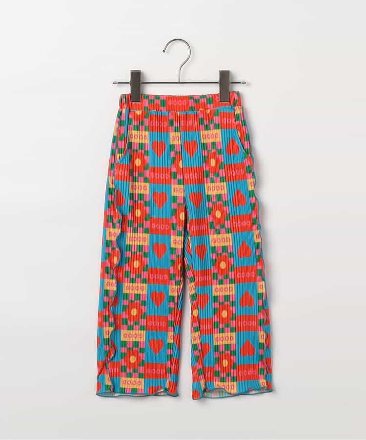 日本童裝 p.premier 輕盈透氣褶襉寬褲 80-140cm 女童款  夏季 PANTS