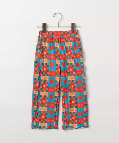 日本童裝 p.premier 輕盈透氣褶襉寬褲 80-140cm 女童款  夏季 PANTS