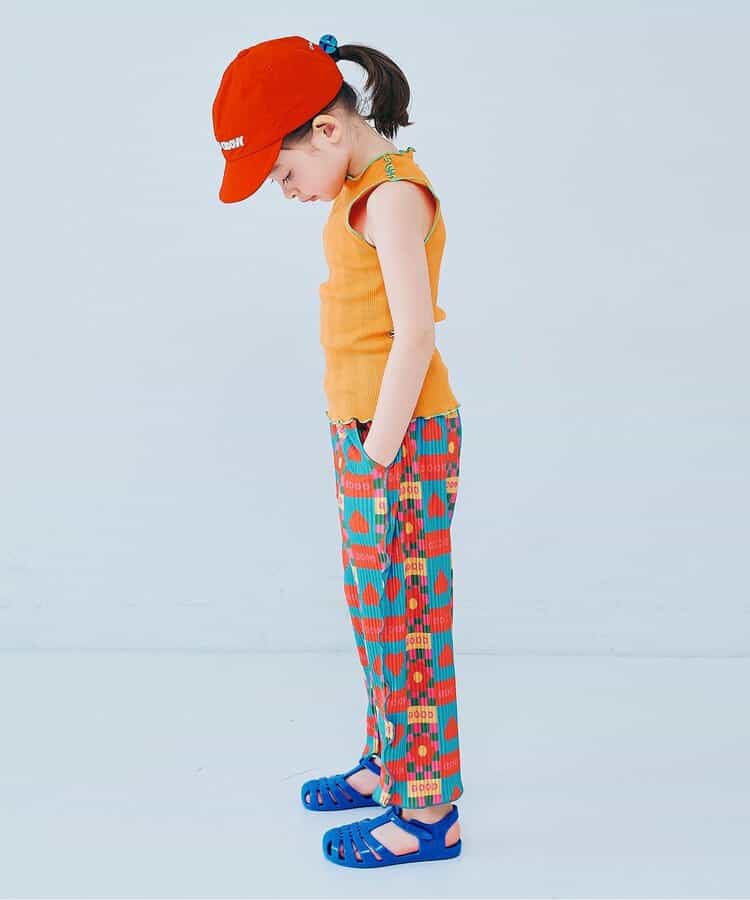 日本童裝 p.premier 輕盈透氣褶襉寬褲 80-140cm 女童款  夏季 PANTS