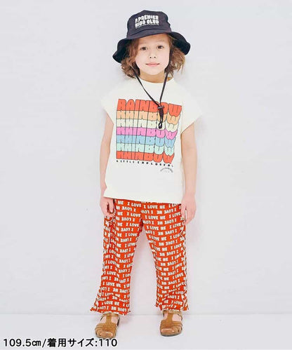 日本童裝 p.premier 輕盈透氣褶襉寬褲 80-140cm 女童款  夏季 PANTS