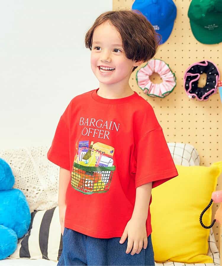 日本童裝 apres les cours 印花上衣 80-140cm 男童款/女童款 夏季 TOPS