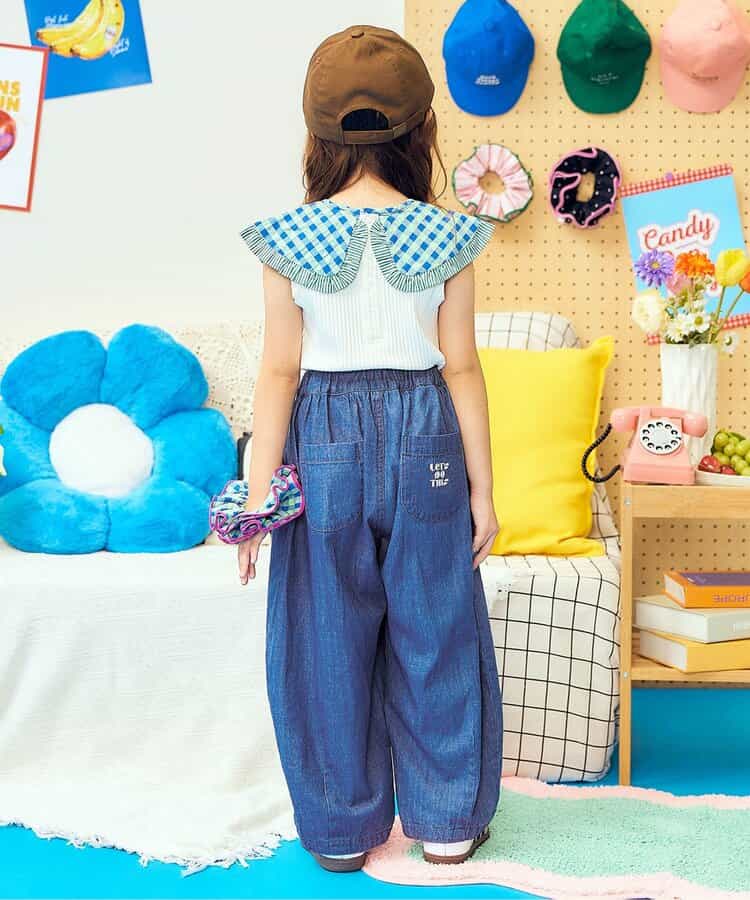 日本童裝 apres les cours 寬鬆長褲 80-130cm 男童款/女童款 夏季 PANTS
