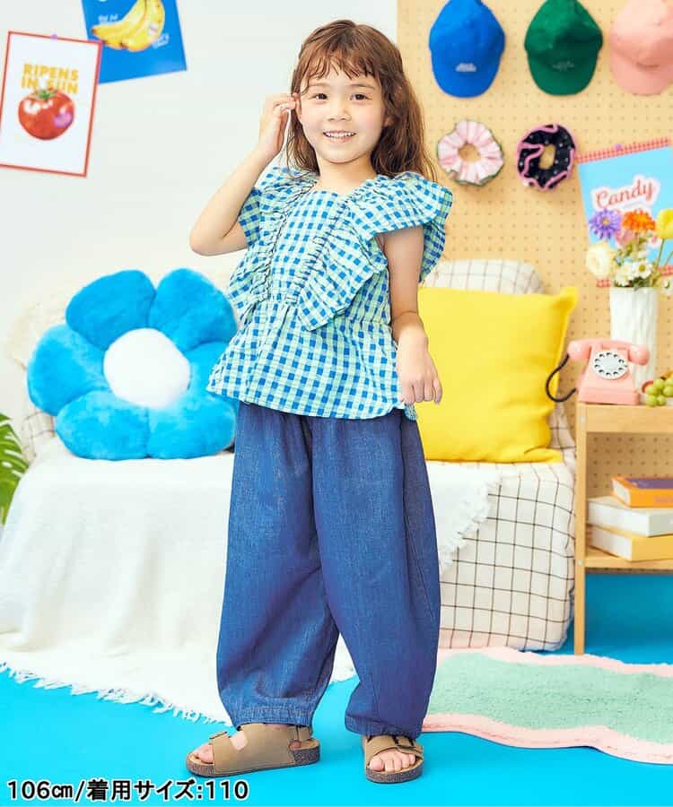 日本童裝 apres les cours 寬鬆長褲 80-130cm 男童款/女童款 夏季 PANTS