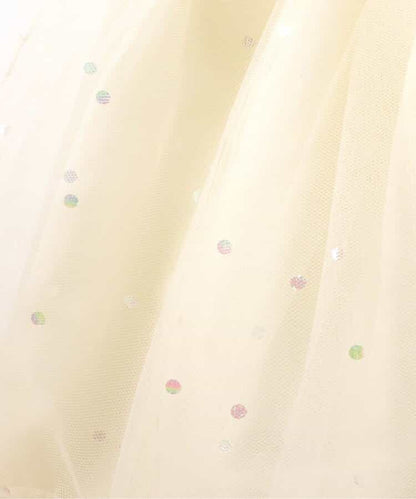 日本童裝 apres les cours 薄紗拼接連身裙 80-140cm 女童款 夏季 DRESSES 面試/宴會/表演